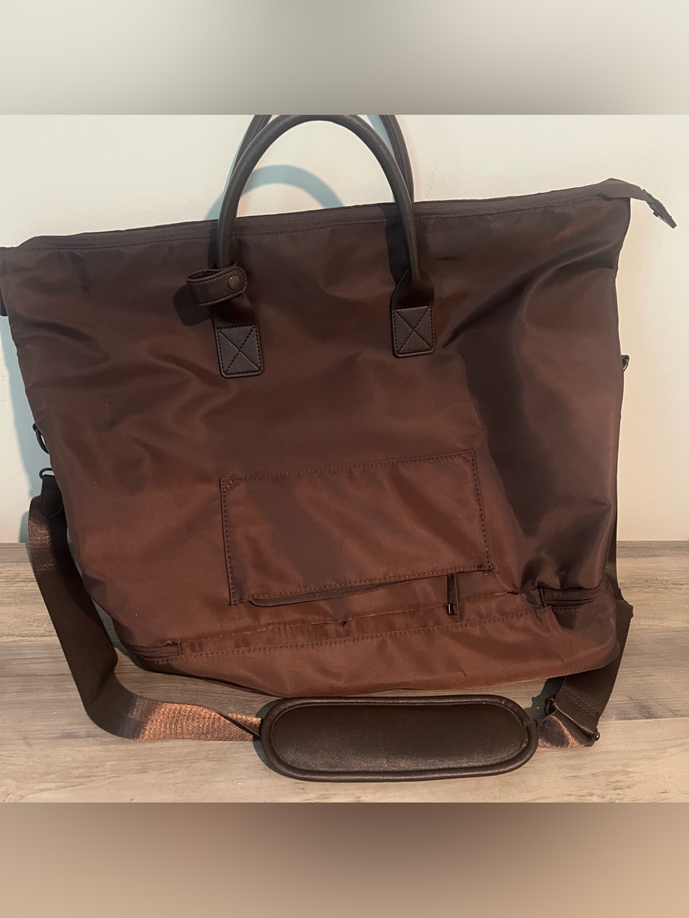 Vince Camuto Weekender Bag Chocolate Brown